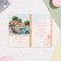 Postcard "Happy Anniversary! 80" Glitter, Congrev, House, 19 x 29 cm