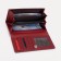 Women's wallet on a magnet, burgundy color