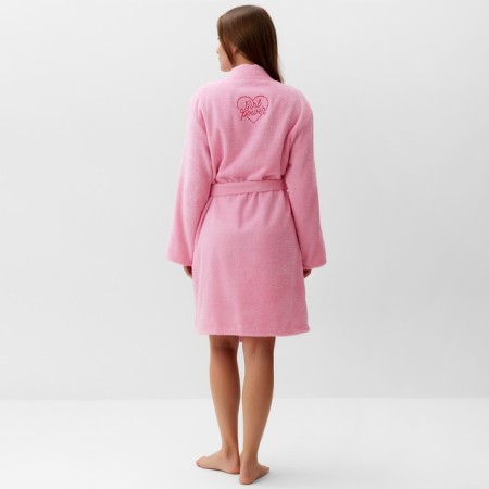 Troubleshoot bathrobe. Girl Power Rr 46-48, pink-4
