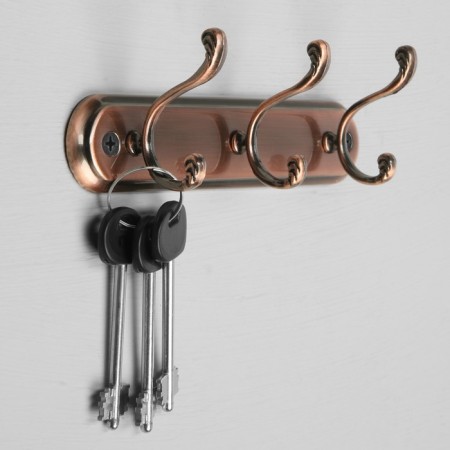 Tundra hanger tund003, metal, three -horn, color copper-2