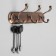 Tundra hanger tund003, metal, three -horn, color copper