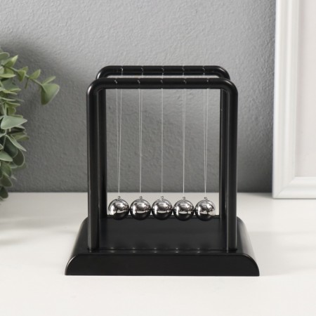 Antistress pendulum black 11.4x13.5x13.7 cm-2