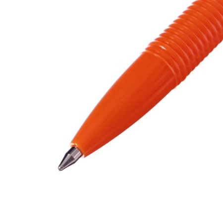 Ballic handle Erich Krause R-301 Orange Stick, node 0.7 mm, black ink, letter line 2000 meters, barcode on the handle-5