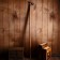 Cane "Dragon" wood, brass 95x10x3 cm