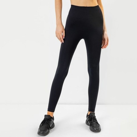 Female leggings, black color, size 46 (m)