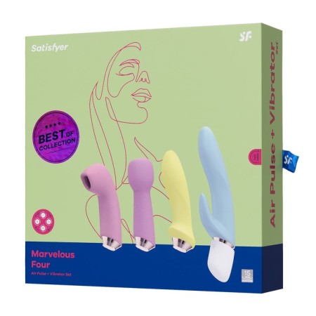 Набор вибраторов Satisfyer Marvelous Four, силикон-14