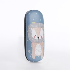 Glasses for glasses, 16 x 3.8 x 6 cm, blue color