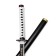 Souvenir product katan on a stand, white hilt in a braid 74 cm