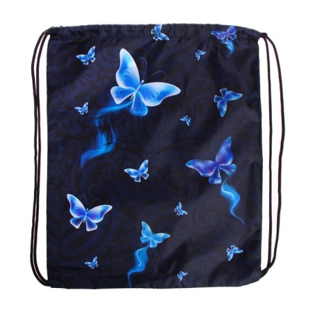 A bag for shoes 420 x 340 mm, calligrata MSO-5s, (soft polyester, density 210d), "butterflies 2"-1