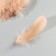 A set of feathers of the goose 13-18 cm, 20 pcs, light brown