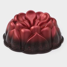 Baking form 26x9.7cm anemon red color