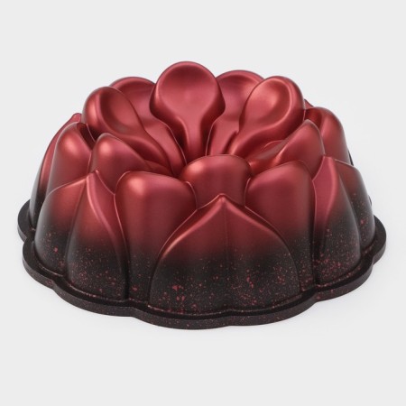 Baking form 26x9.7cm anemon red color