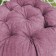 Pillow for swing "Tina", diameter 60 cm, pink color