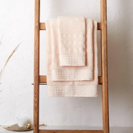 Tenle Lovelife Square 30x60 cm, beige, 100% cotton, 360 g/m2-5