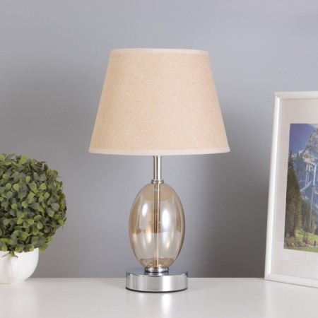 Table lamp "Isolda" 1x40W E27 Shampan 22.5x22.5x38cm
