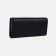 Women's wallet on magnets, black color