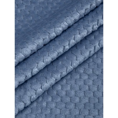 Texrepublic blanket, size 200x220 cm, blue color-6