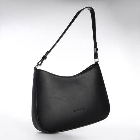 Female bag Textura, average size, black color-3