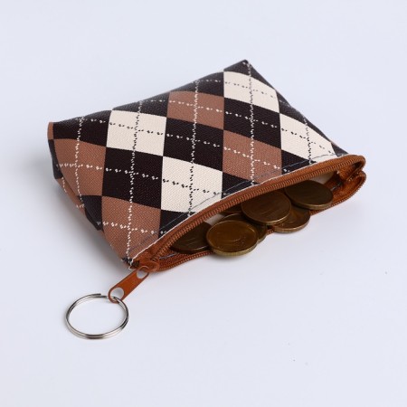 Monetnik's wallet with a zipper, color mix-3