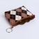 Monetnik's wallet with a zipper, color mix