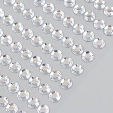 Semi -busines self -adhesive d 8 mm, silver