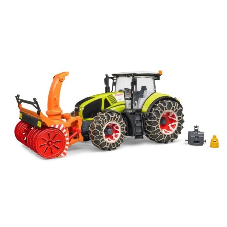 CLAAS Axion 950 tractor, C -chains and snowpipe-1