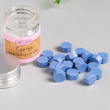 Surgut in granules in the jar of "octagonal" purple tulip 9 g 4.5x3x33 cm-1