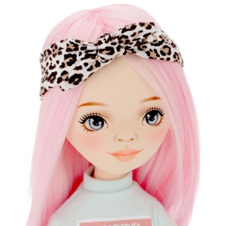 Billie soft doll “In a mint -colored tracksuit”, 32 cm, series: Sports style-3