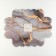 Cookie box, confectionery packaging with PVC lid, “marble”, 20 x 30 x 8 cm