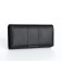Women's wallet on a magnet, black color