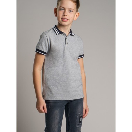 T-shirt-Polo for a boy, height 140 cm-2