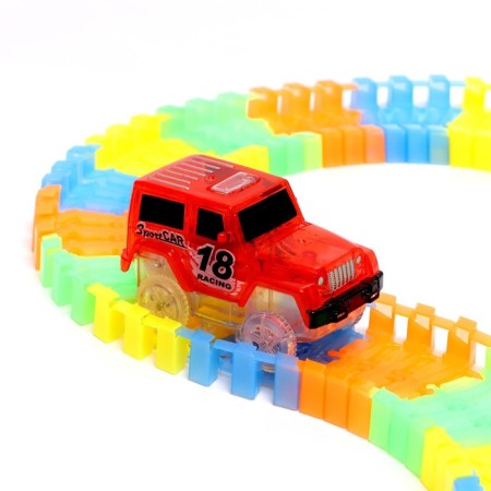 The Flash Track, flexible vehicle, shines in the dark, 383 cm, 194 details-1