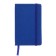 Notepad A6 "Blue Lake", 96 sheets, in a ruler, solid cover, artificial leather, elastic band, pocket, tinted OFSET 70G/m2 block