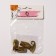 Castle Container "Snake", 36-12 mm (internal 6.5 mm), hook with a response part, (set 2 pcs.), Bronze color