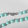 Beads "Classic" brilliance beads, the color of the rainbow green, 45 cm