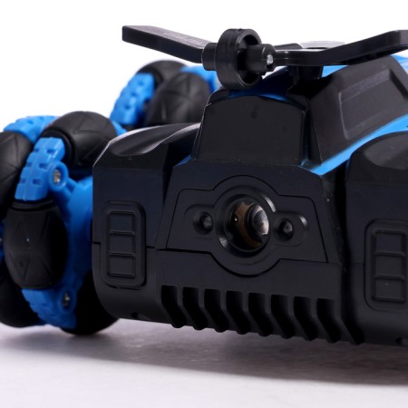 Radio controlled machine "MEGA Overnight", light and sound effects, blue color-7