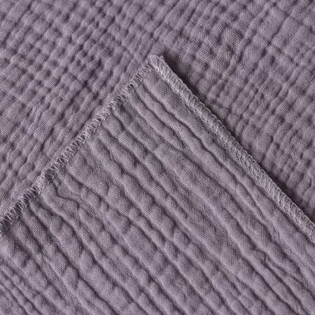 Two-layer "crumb I" Gray-Blue 130x100cm diaper, 100 % cotton-2