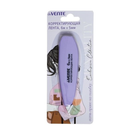 Correcting tape 5 mm x 6 m, Devente Mentality, Front applicator, blister-3