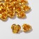 Busina "rose", set of 30 pcs., 12 mm, color gold