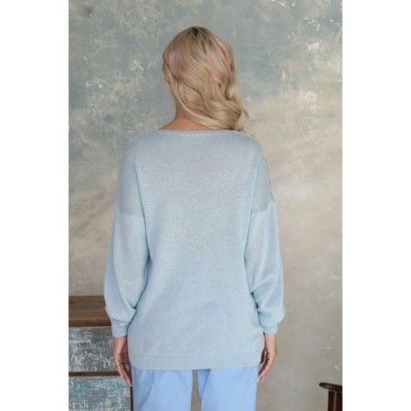 Female pool Wisell, size 50, blue color-10