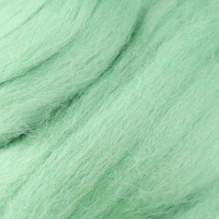 Fasting wool 100% thin wool 50g (09-green apple)-2