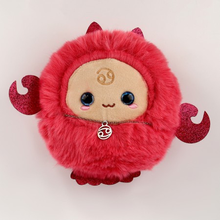 Soft toy - zodiac "Create your decoration. Cancer ", with a pendant-4