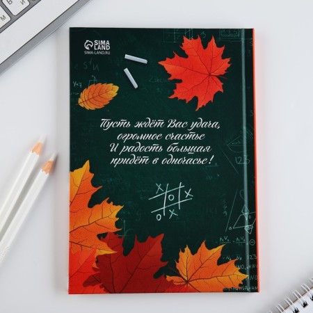 Diary A5, 80 liters, a solid cover "The most class teacher"-5