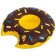 Inflatable toy-substrate "Donut", 20 cm, color mix