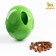 A toy for dry food "Egg", 6.7 cm, green