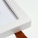 Triple photo frame on braid L-3 10x15 cm pearl (plastic screen)