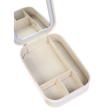 KZ-11 mirror, backlight, storage compartment, from the battery, white-5