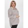 Female shirt, size 68, gray color