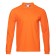 Male shirt, size 44, orange color
