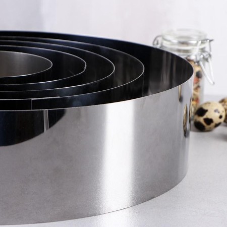 A set of baking forms and calculation "Circle", D-30, H-8.5 cm, 3 sh.-2